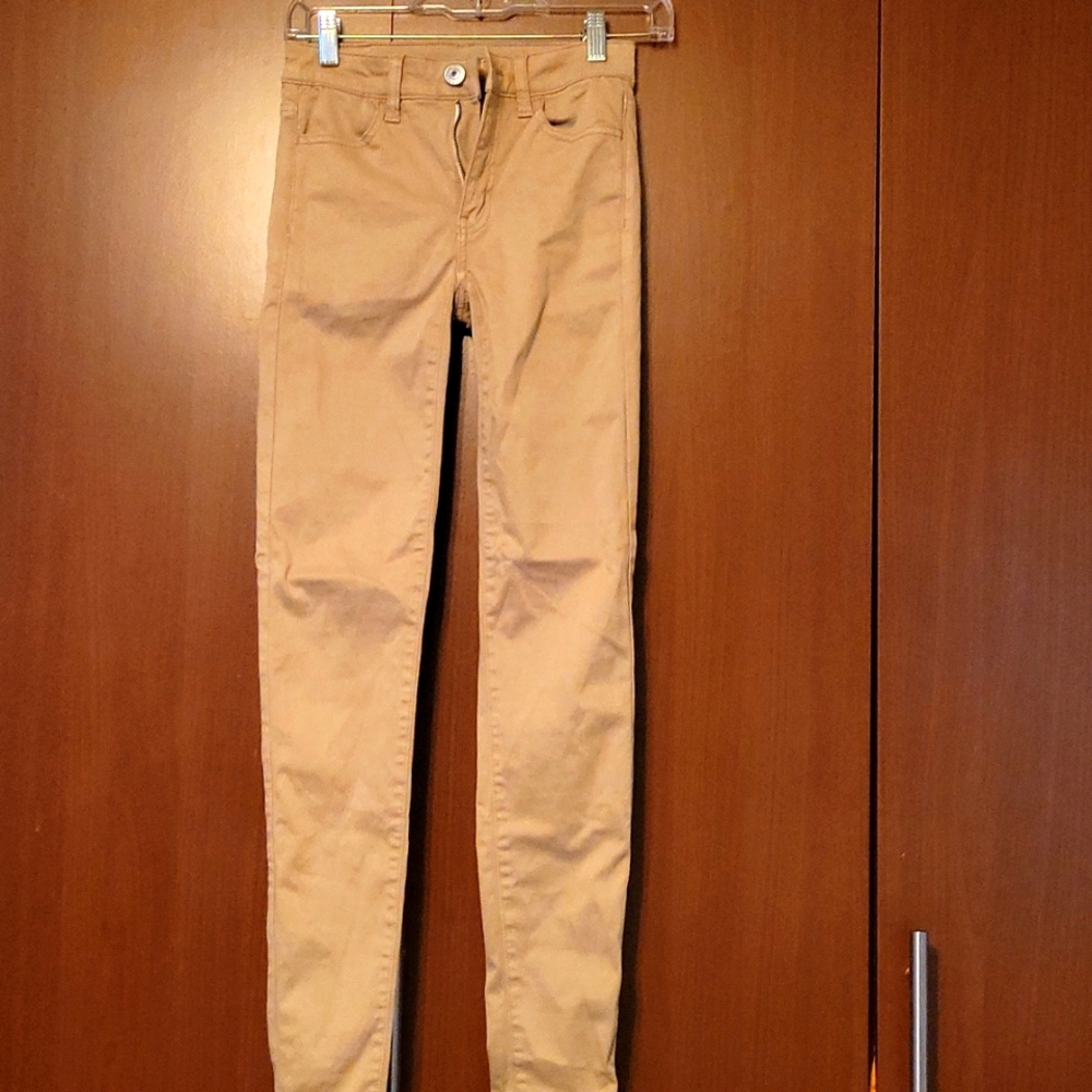American Eagle Skinny Khakis size 000